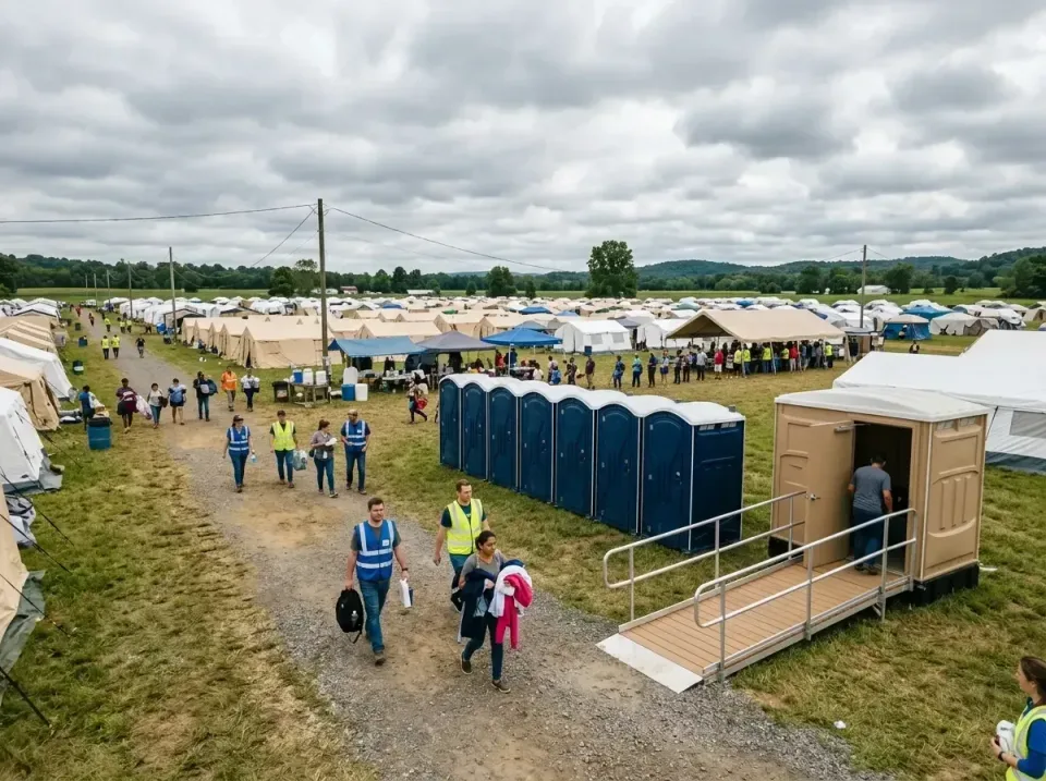 disaster-relief-camp-restrooms-010 — frequently asked questions, Dumpster & Portable Bathrooms Rental in Idylwood, VA